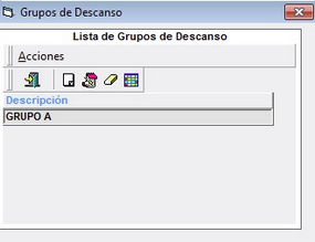 Grupos de descanso